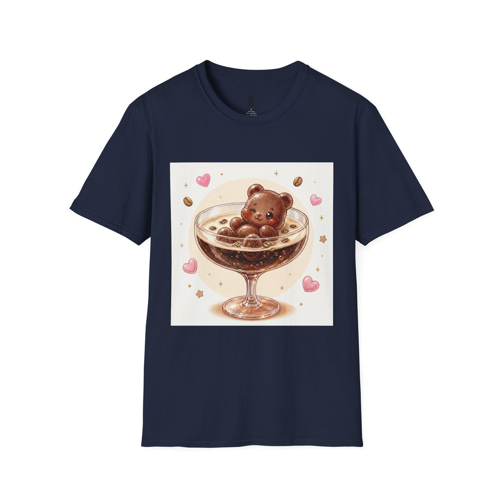 Tart Coffee Martini pool Boozy Gooey Gummy Bears- Kawaii Graphic T-Shirt