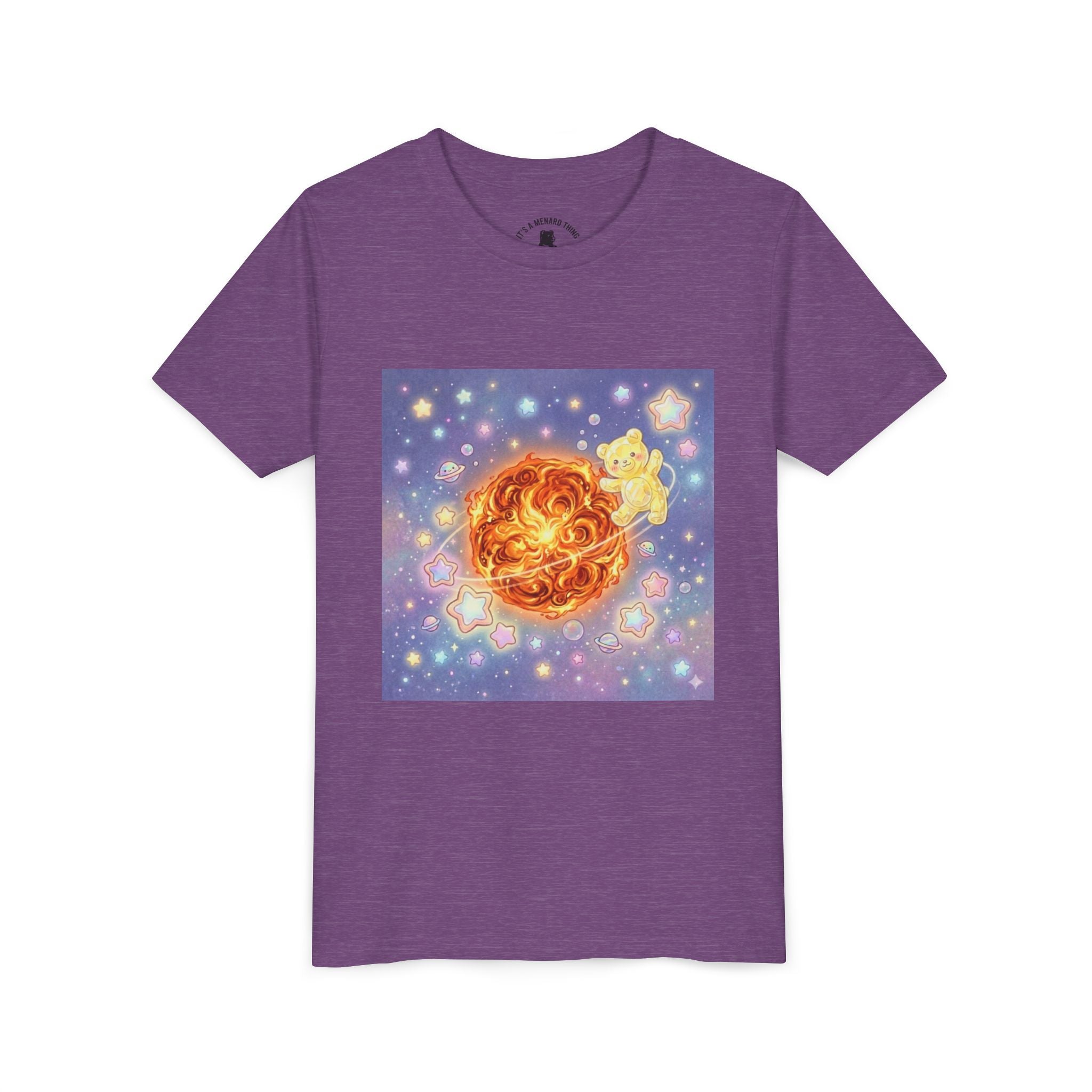 Toasted Cinnamon Sun Gooey Crystal Gummy Bear —Stars Galaxy Design