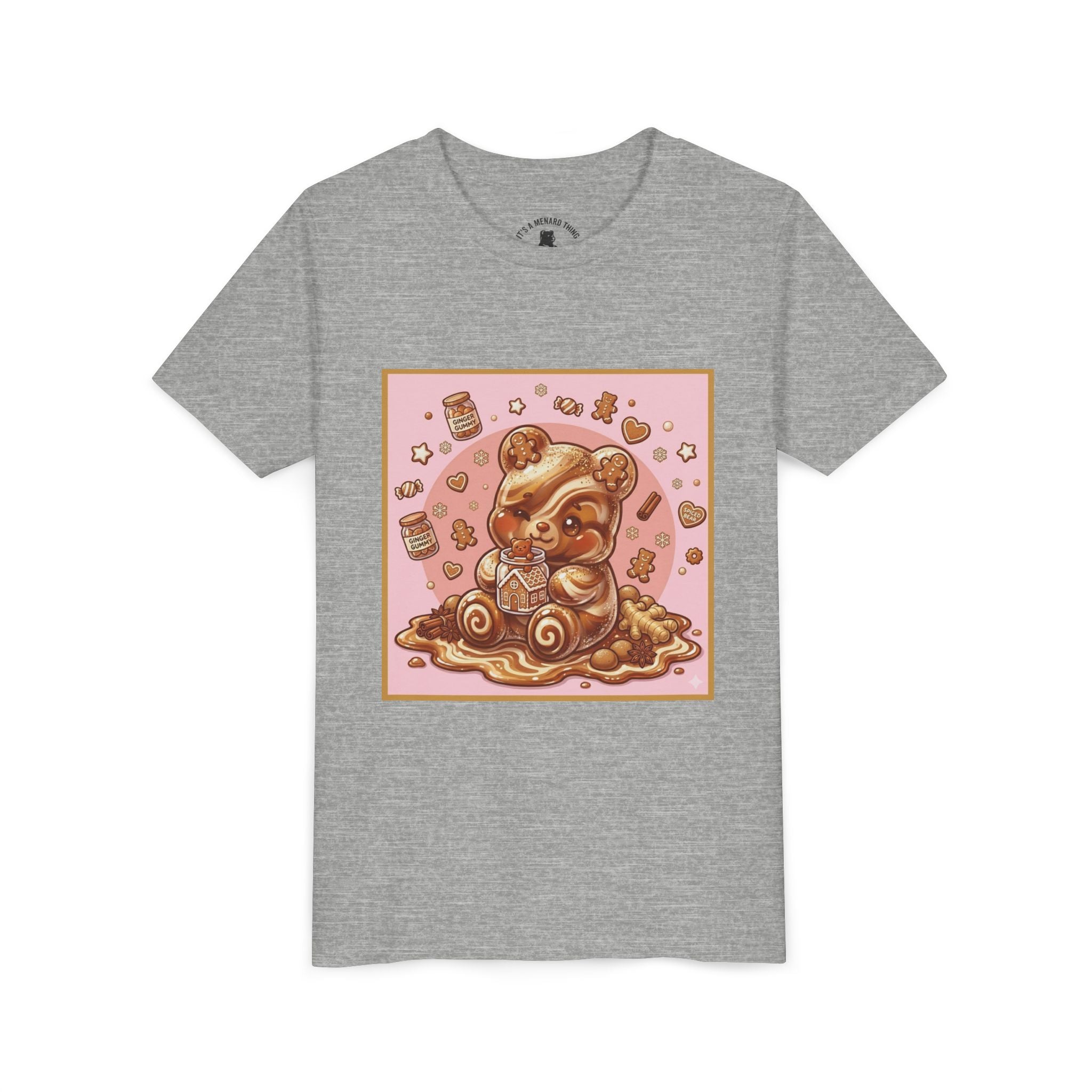 Gooey Gummy Bear Ginger Bread Graphic Youth T-Shirt