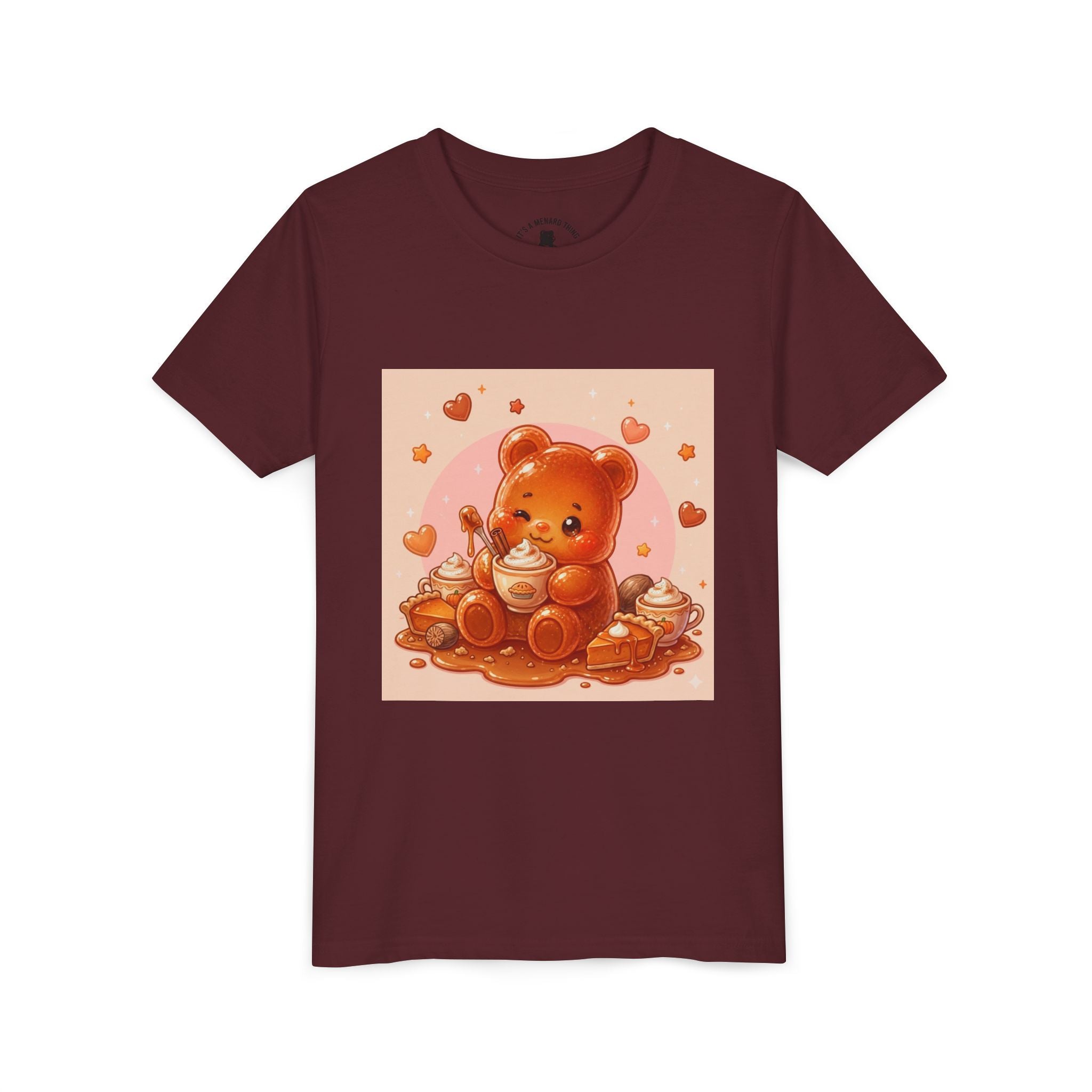 Pumpkin Spiced Latte & Pie Gooey Gummy Bear Graphic Tee