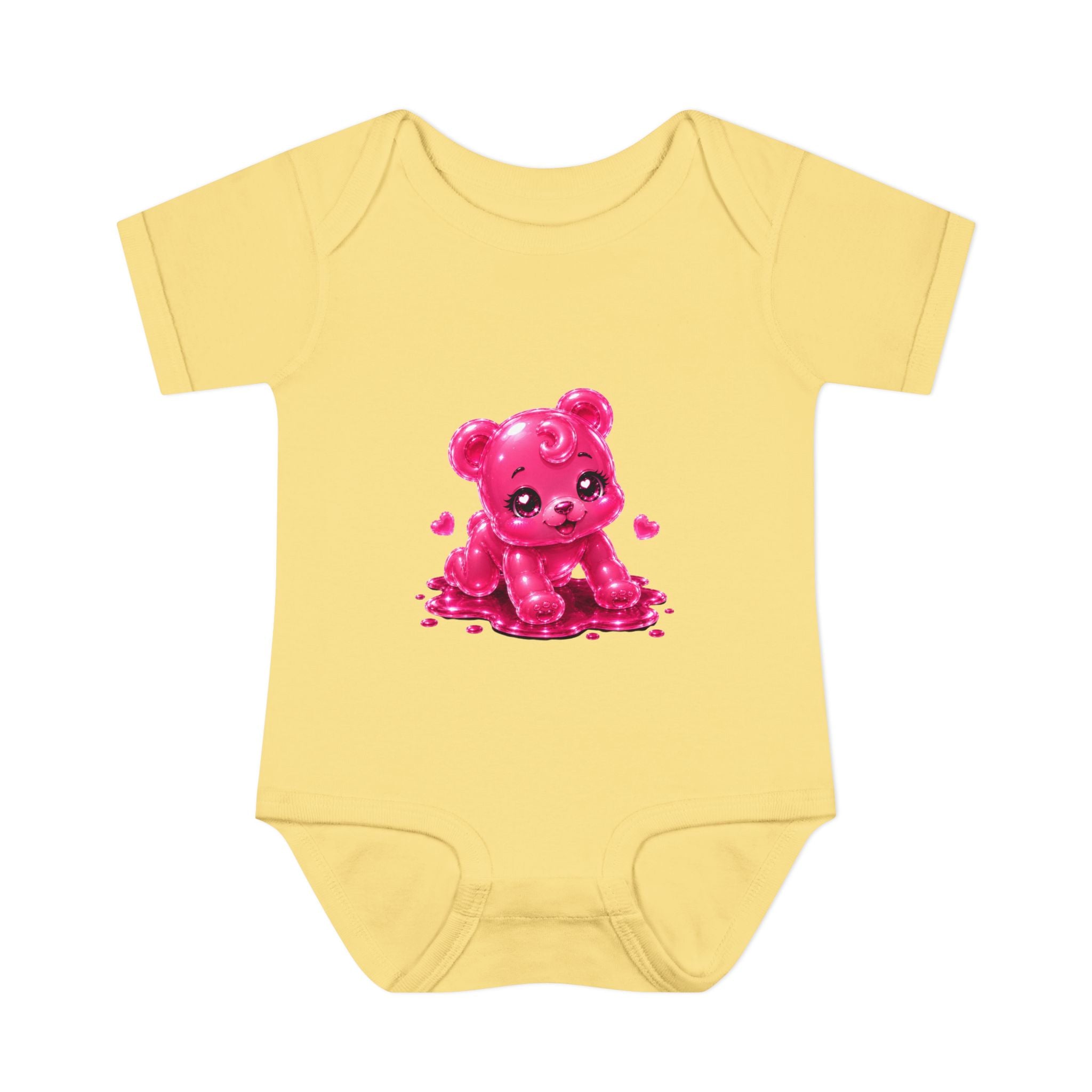 Pink Gummy Bear Infant Bodysuit - Cute Baby Shower Gift