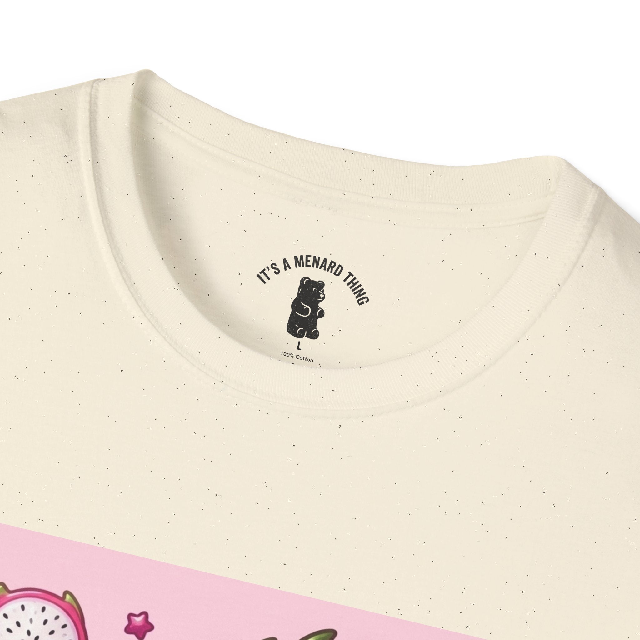 Exotic Pink Dragon Fruit Gooey Gummy Bear  — Adorable Graphic T-Shirt