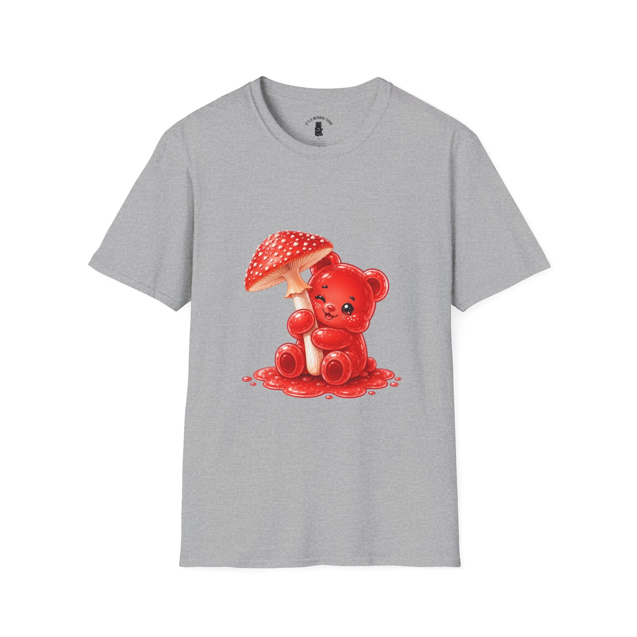 The Fly Agaric Fungi Special, Red Oozy Bear Gummy Friend- Graphic Shirt