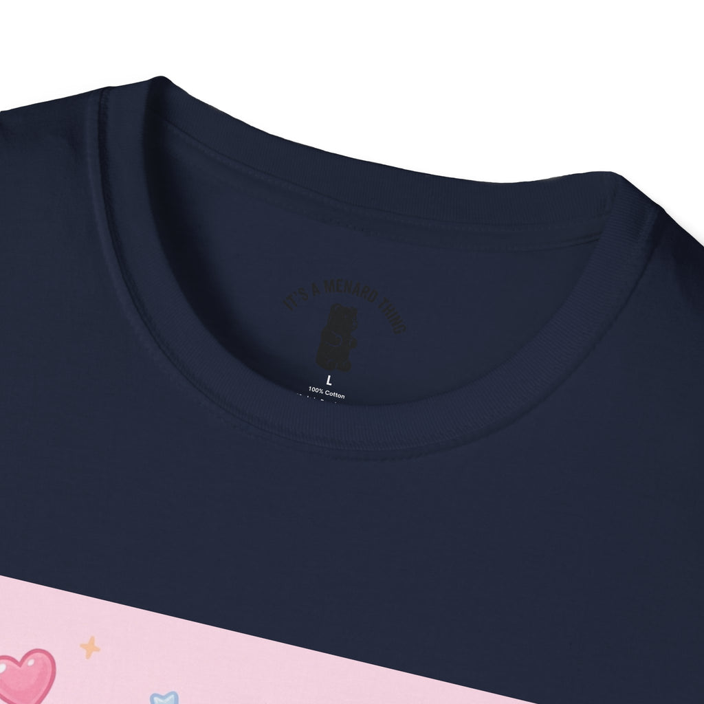 Lemon Margarine Pie & Whipped Cream Gooey Gummy Bear — Kawaii Graphic T-Shirt