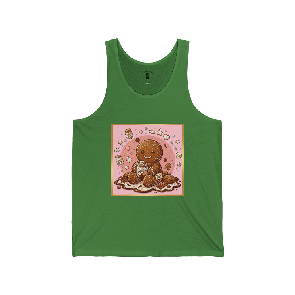 My Little Molasses man, Gooey Non-Gummy Friend — Kawaii Graphic Tank Top