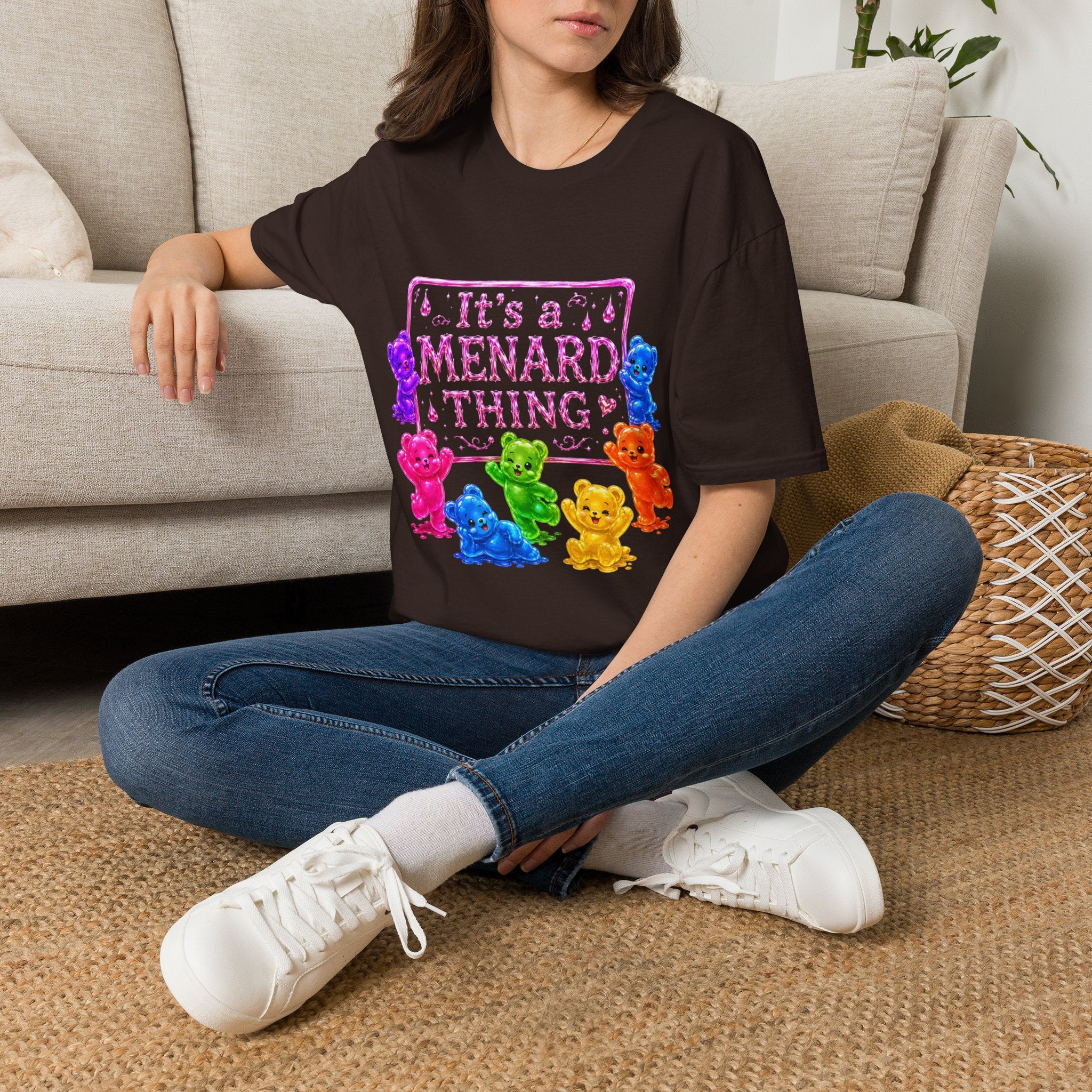 It's a Menard Thing Offical Logo, Oozy Bear Friends Special- Graphic Shirt