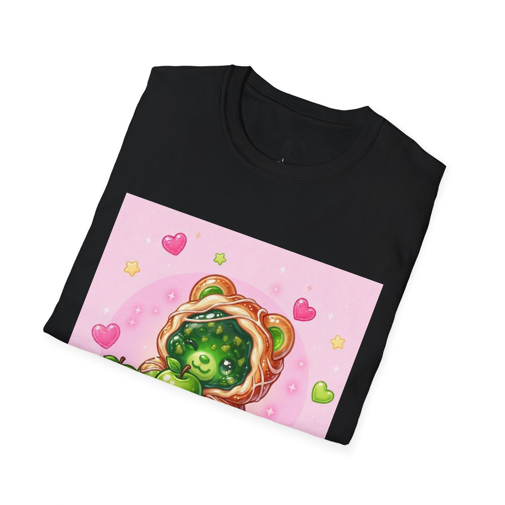 Green Apple Danish Gooey Gummy Bear — Kawaii Graphic Tee