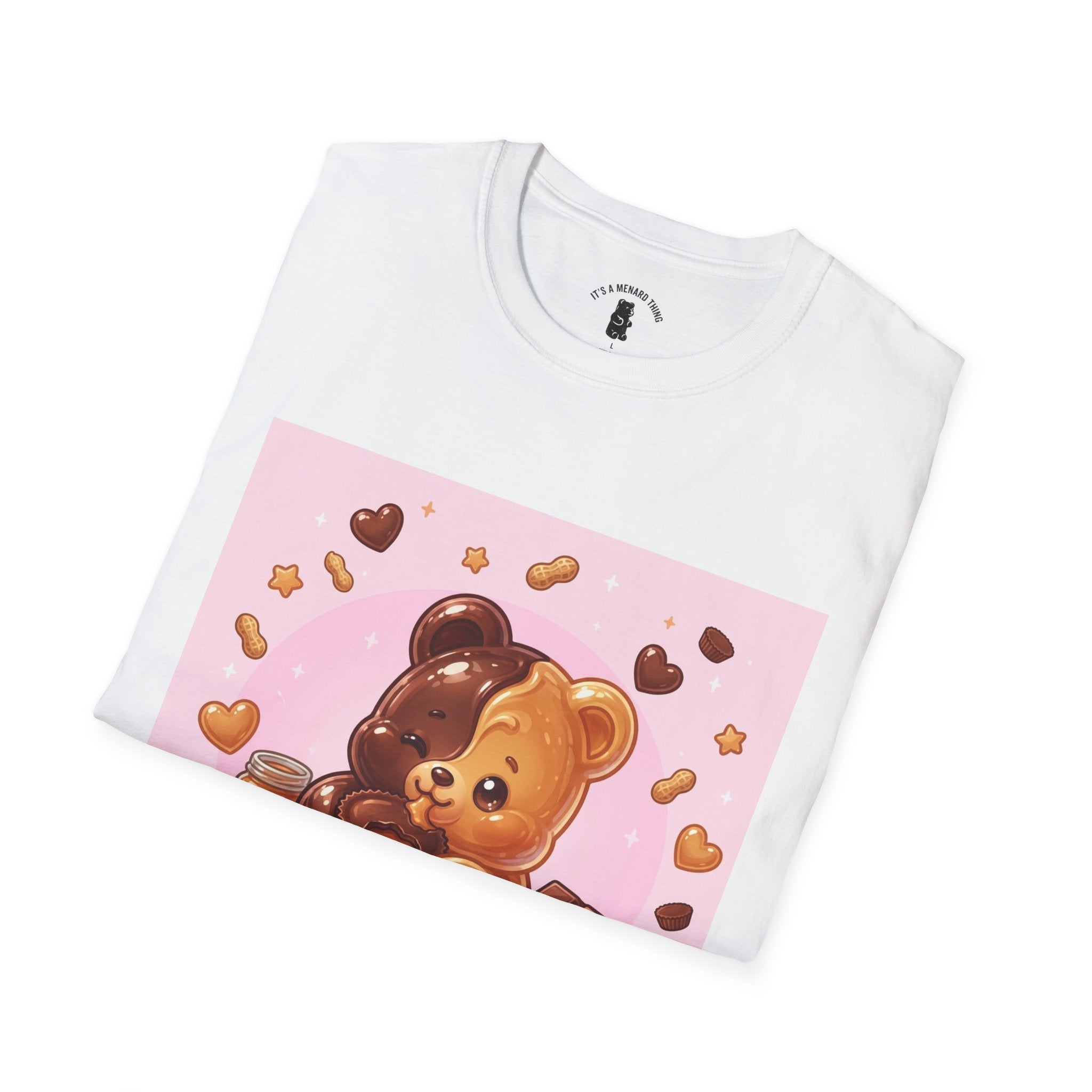 Chocolate & Peanut Butter Gooey Gummy Bear — Cute Graphic Tee
