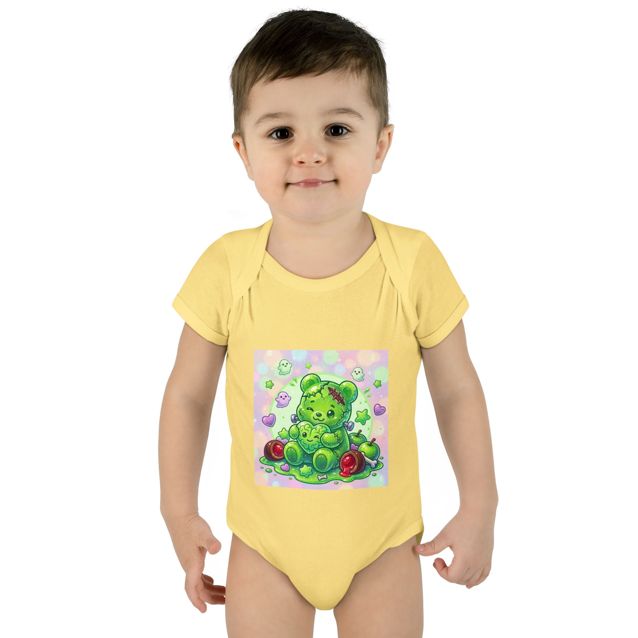 Baby Bodysuit Franken-Gooey-Gummy Stein Halloween