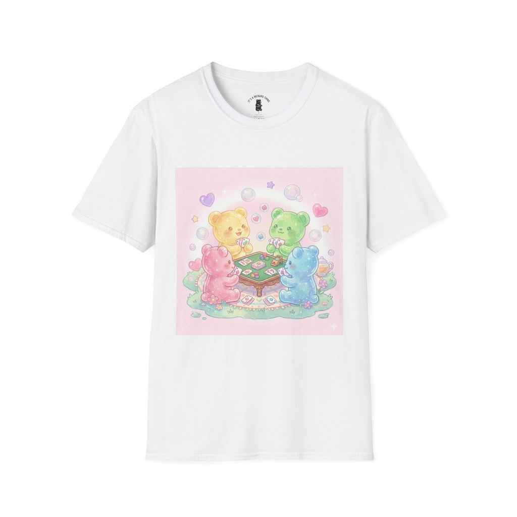 Friendly Card Game, Gooey Gummy Friends- Kawaii Graphic T-Shirt
