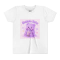 Purple Boba Tea Gooey Gummy Bear with Boba Milk Tea Kids Shirt