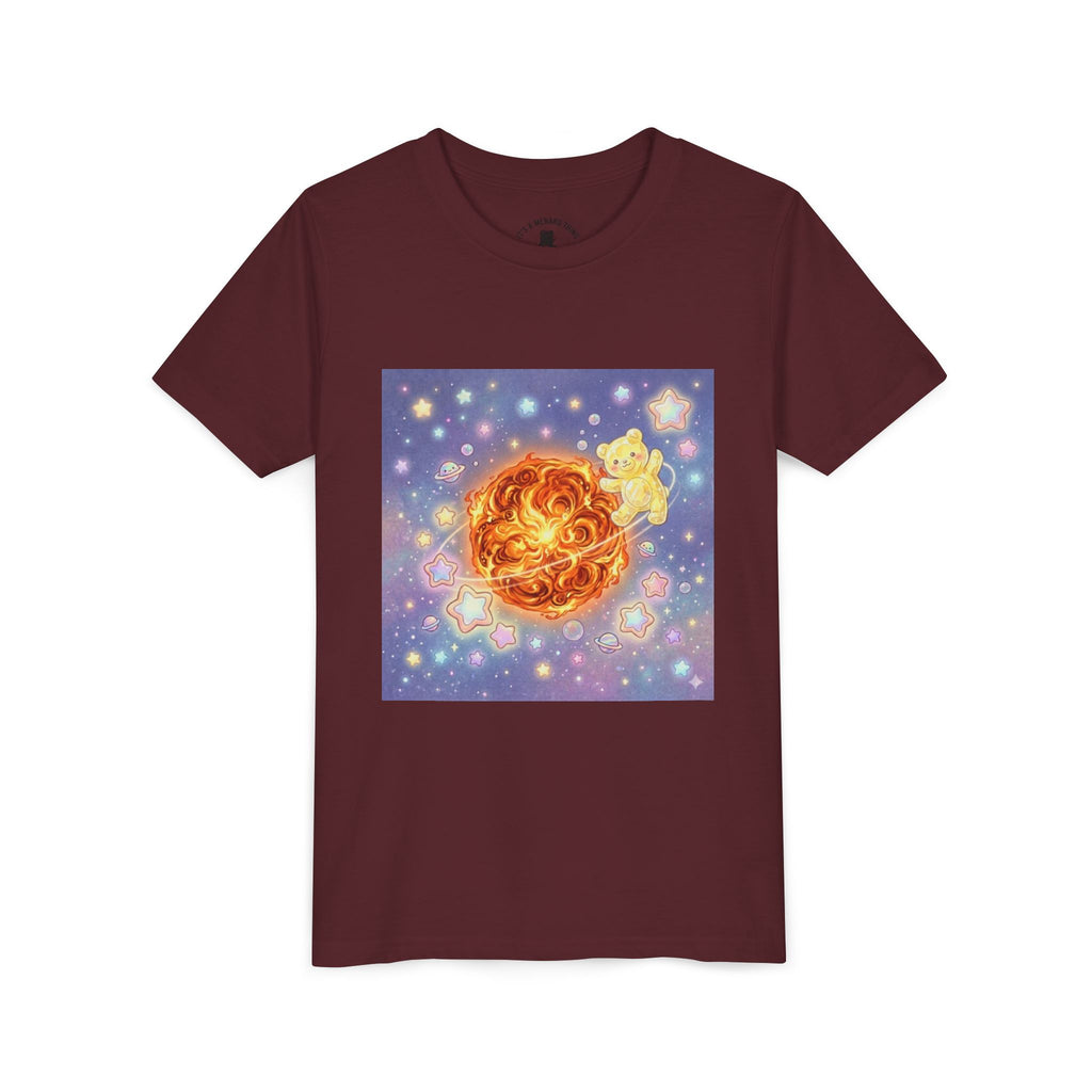 Toasted Cinnamon Sun Gooey Crystal Gummy Bear —Stars Galaxy Design