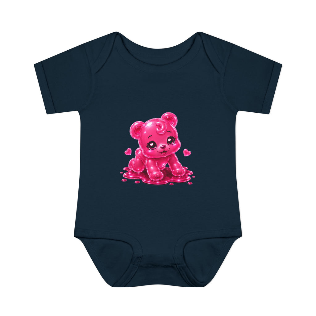 Pink Gummy Bear Infant Bodysuit - Cute Baby Shower Gift