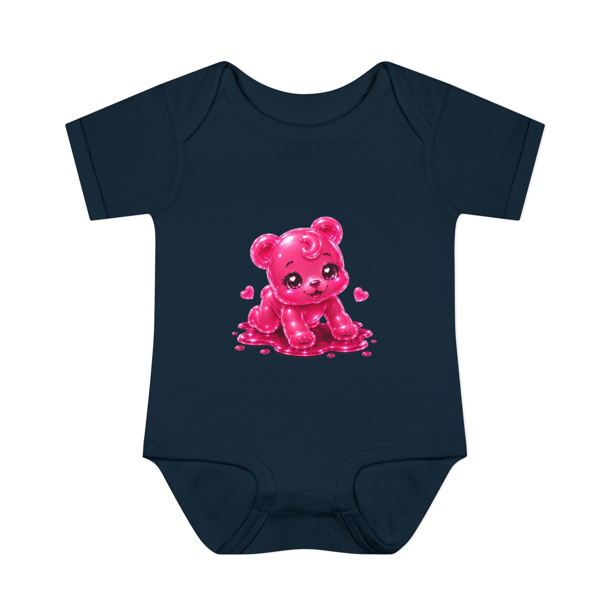 Pink Gummy Bear Infant Bodysuit - Cute Baby Shower Gift