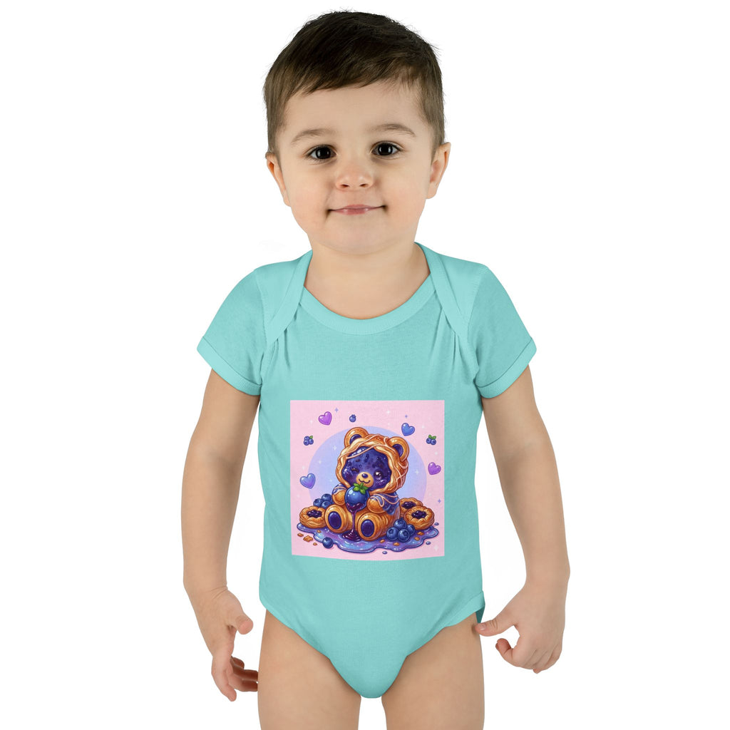 Blueberry Danish, Puff Pastry PJ Gooey Gummy Bear Suit