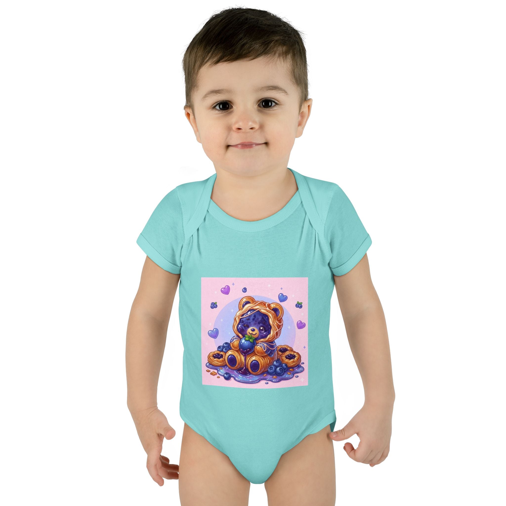 Blueberry Danish, Puff Pastry PJ Gooey Gummy Bear Suit