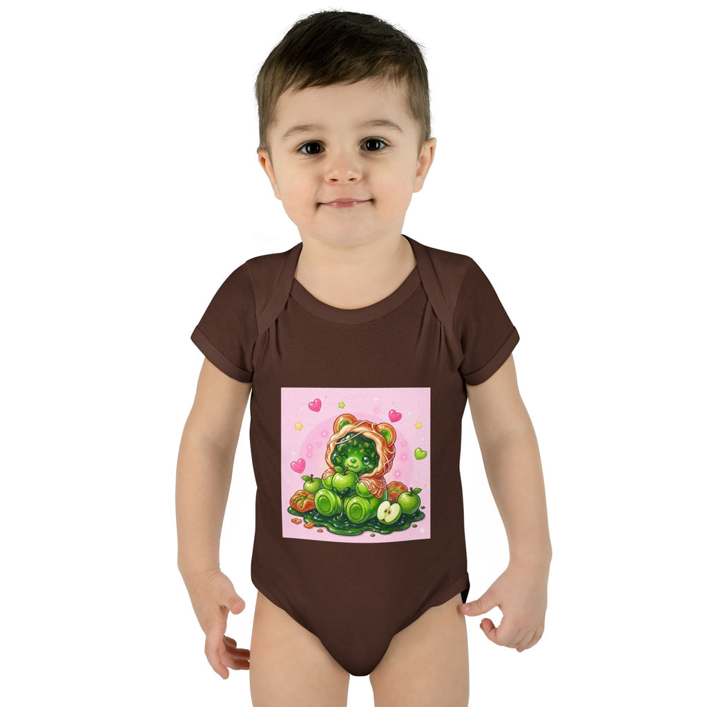 Green Apple Danish Gooey Gummy Bear in Puff PJs
