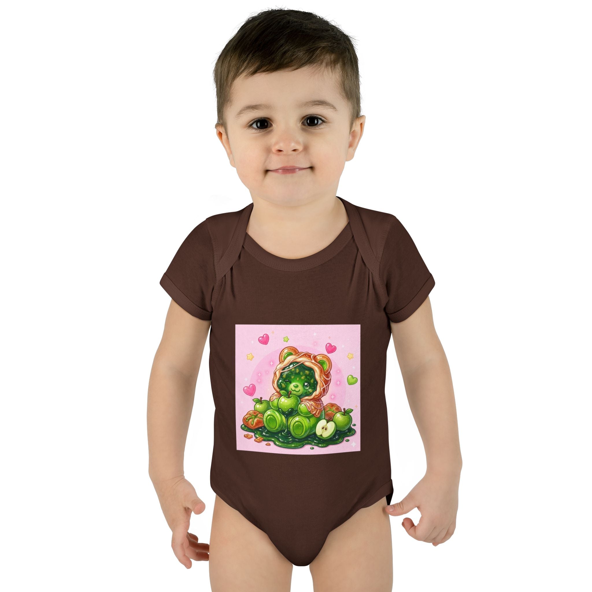 Green Apple Danish Gooey Gummy Bear in Puff PJs