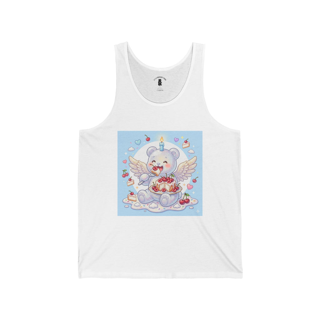 Angel Food Cake Special, Gooey Gummy Bear — Cute Graphic Tank Top