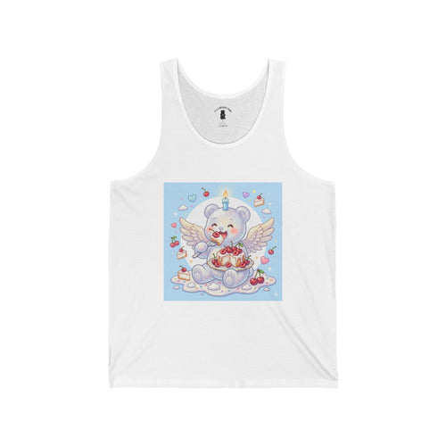 Angel Food Cake Special, Gooey Gummy Bear — Cute Graphic Tank Top