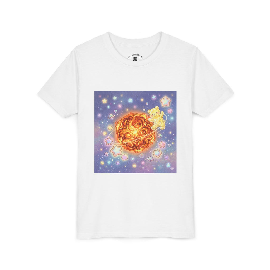 Toasted Cinnamon Sun Gooey Crystal Gummy Bear —Stars Galaxy Design