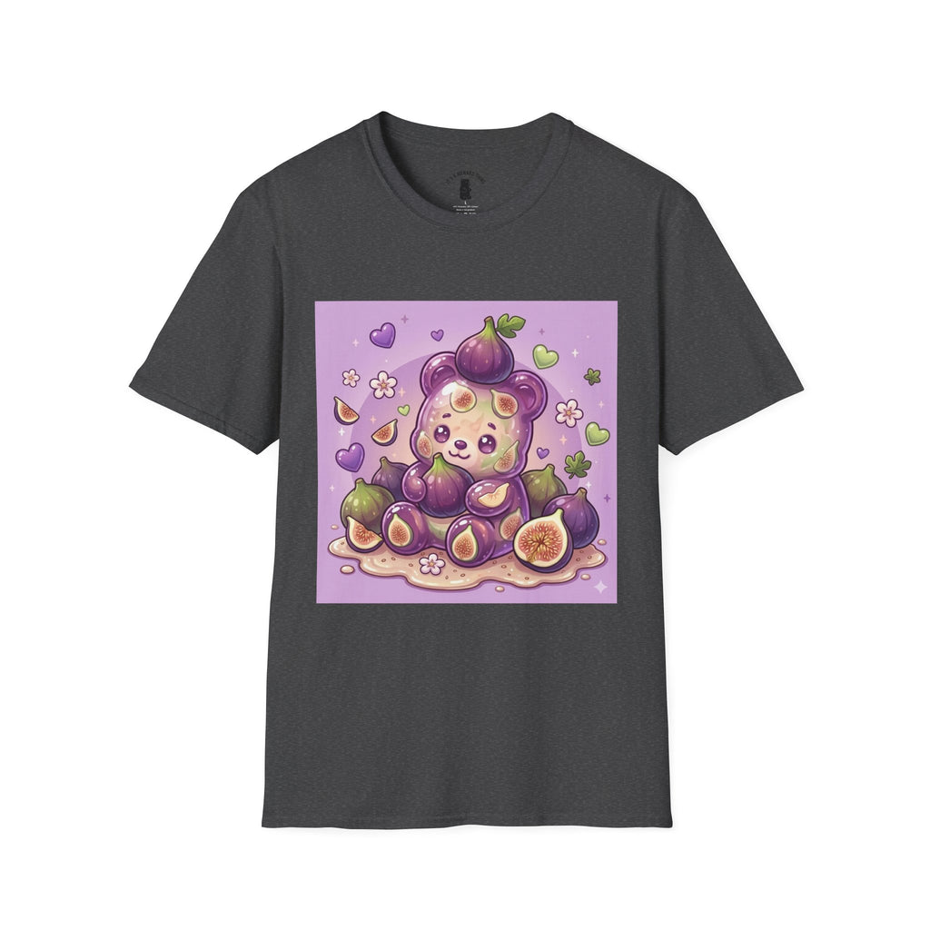 Delicious Ripe Fig, Exotic Oozy Gummy Bear Friend — Kawaii Fruit Design