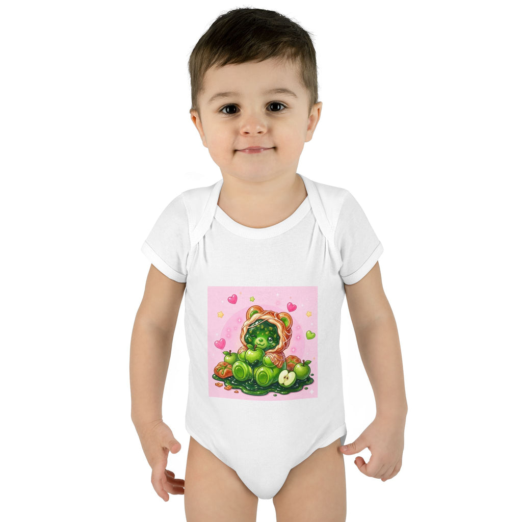 Green Apple Danish Gooey Gummy Bear in Puff PJs