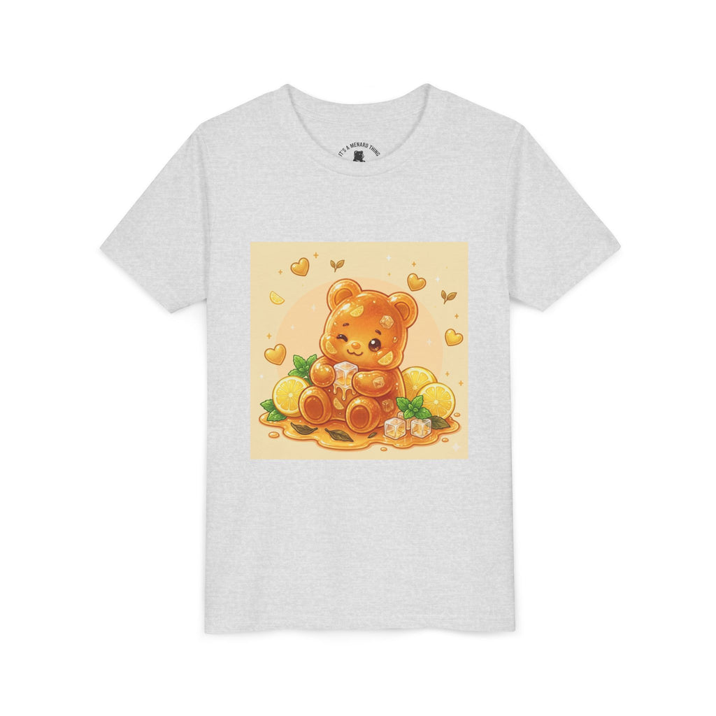 Honey Lemon Iced-Tea Gooey Gummy Bear Youth T-Shirt