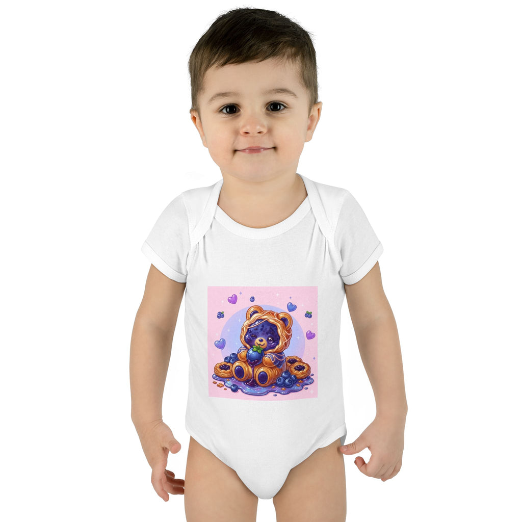 Blueberry Danish, Puff Pastry PJ Gooey Gummy Bear Suit