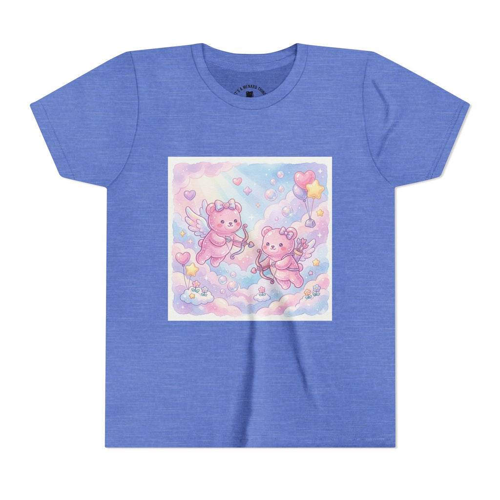 Cherub Angels Gooey Gummy Bear Friends- Hearts Pastel Cloud Graphic