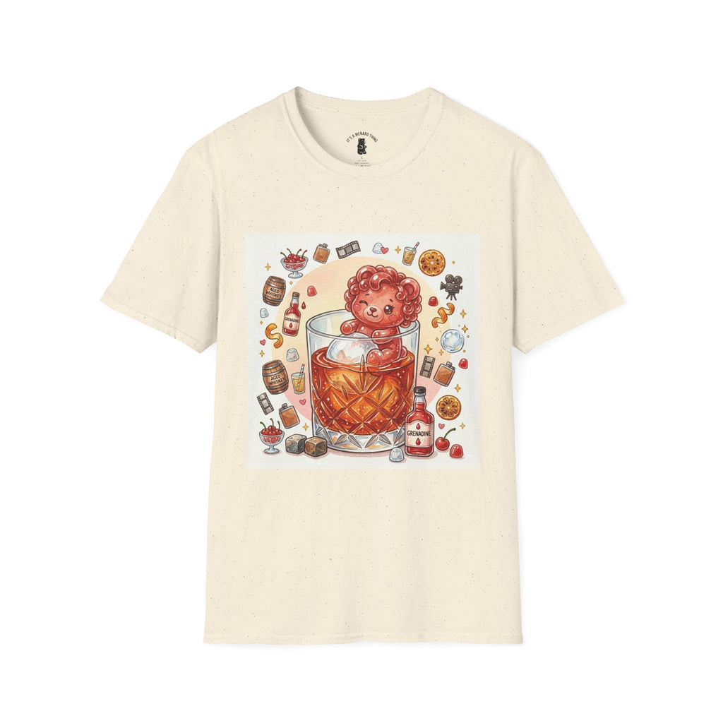 Shirley Temple Boozy Gooey Gummy Bear- Kawaii Graphic T-Shirt