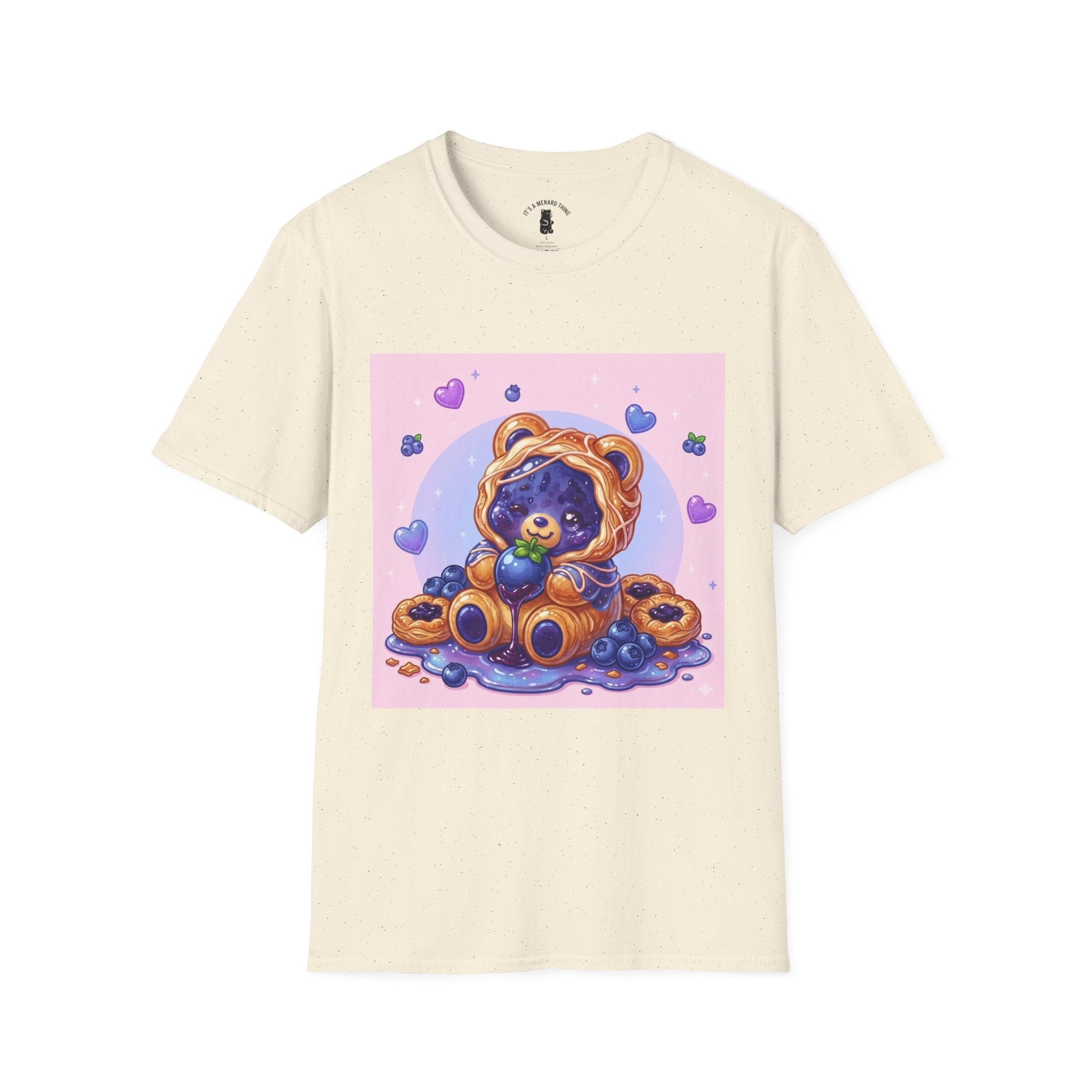 Blueberry Danish Gooey Gummy Bear— Cozy Cute Design
