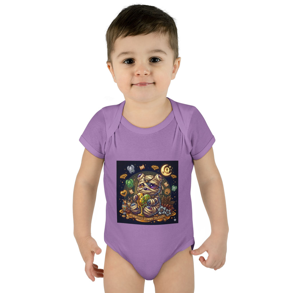 Infant Bodysuit - Cute Gooey Mummy Bear Halloween