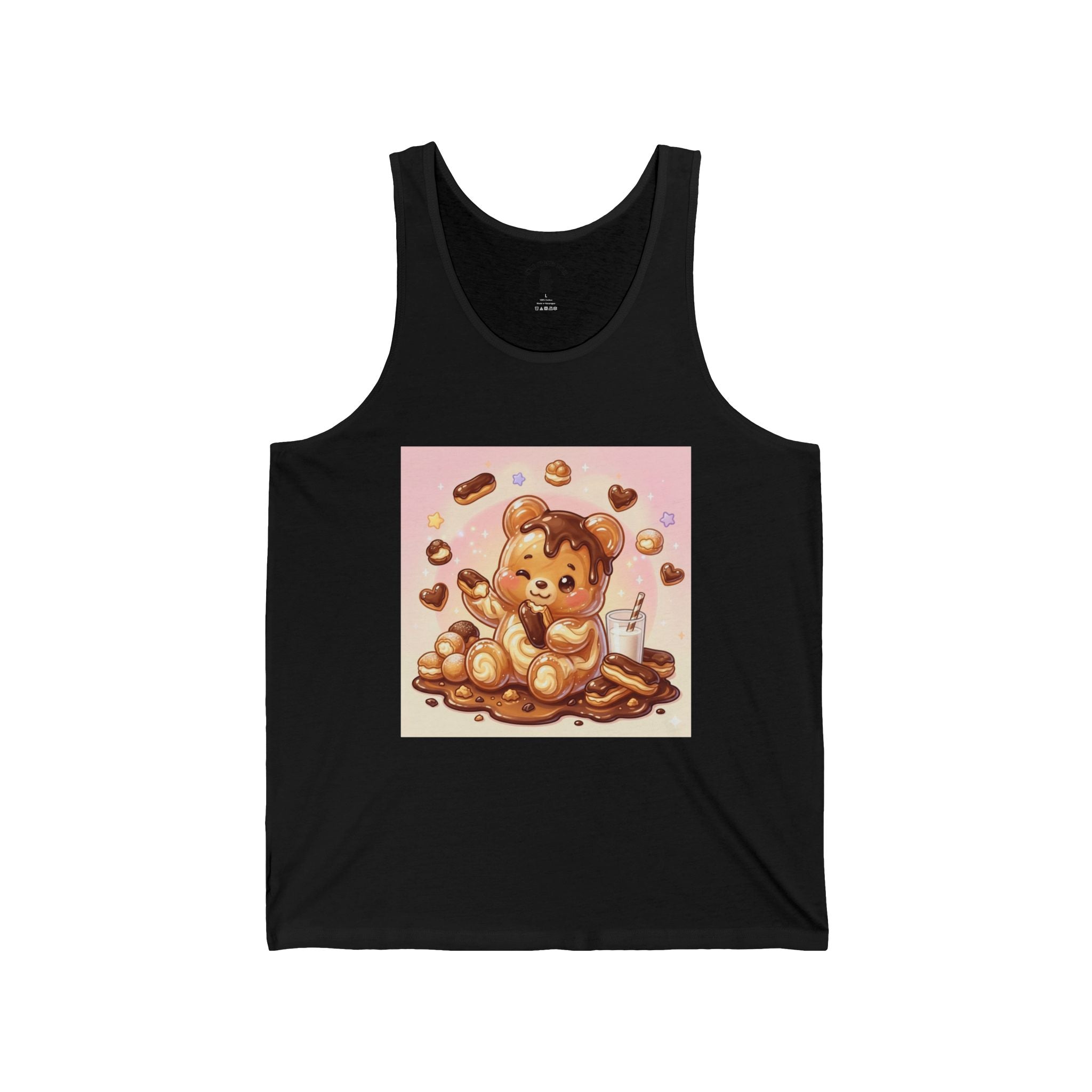 Chocolate Eclairs, Sweet Cream Gooey Gummy Bear — Sweet Graphic T-Shirt
