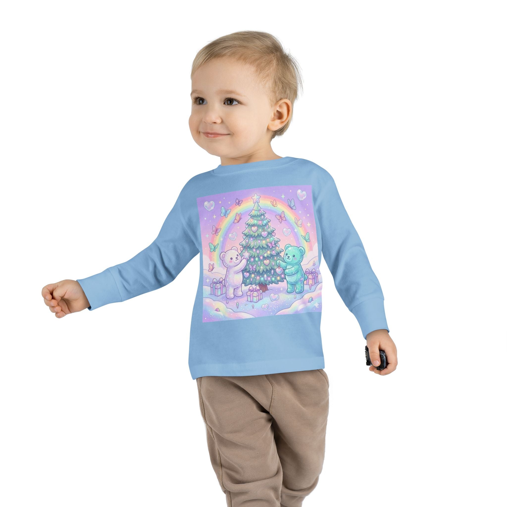 Christmas Tree Holiday Special, Oozy Bear Friends- Graphic Long Sleeve Shirts