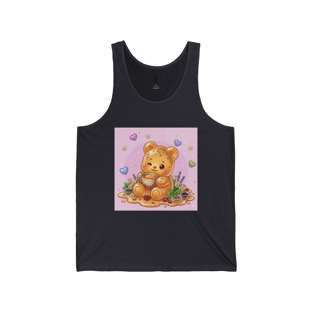 Sweet Herbal Tea, Gooey Gummy Friend — Kawaii Graphic Tank