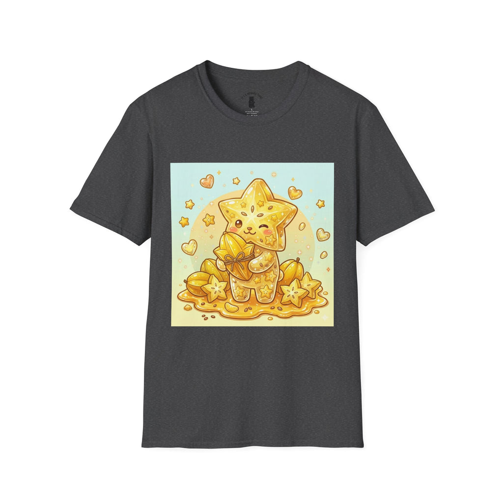 Star Fruit Special Exotic Fruit Oozy Bear Gummy Friend- Kawaii Graphic Shirt