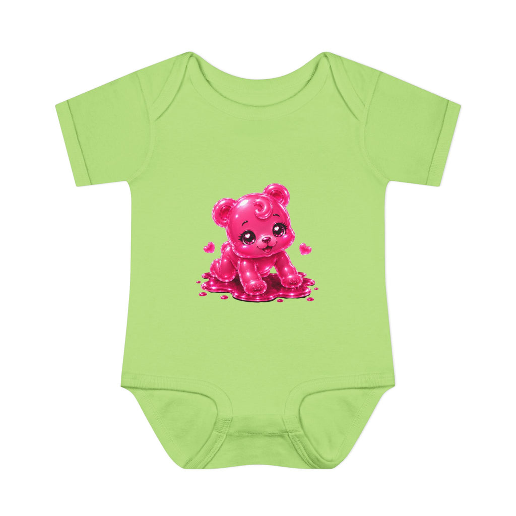 Pink Gummy Bear Infant Bodysuit - Cute Baby Shower Gift