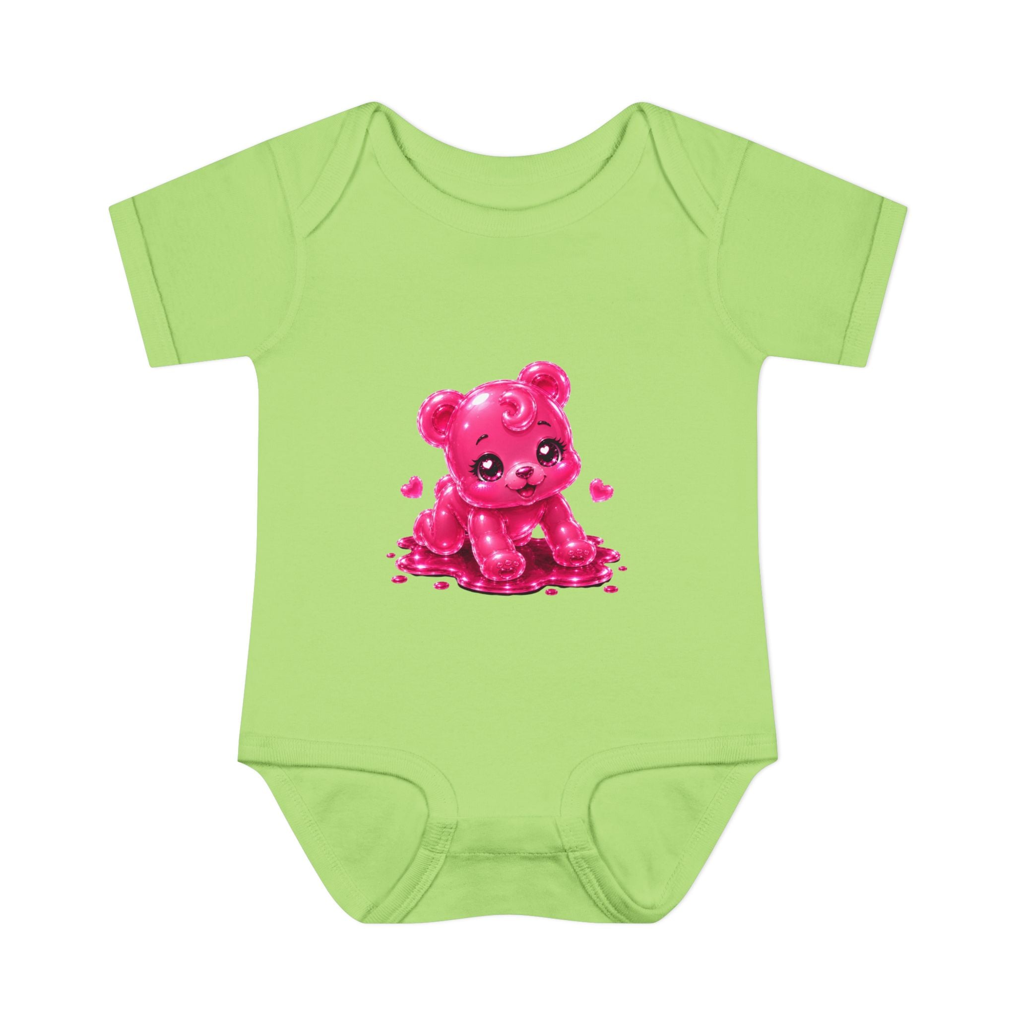Pink Gummy Bear Infant Bodysuit - Cute Baby Shower Gift