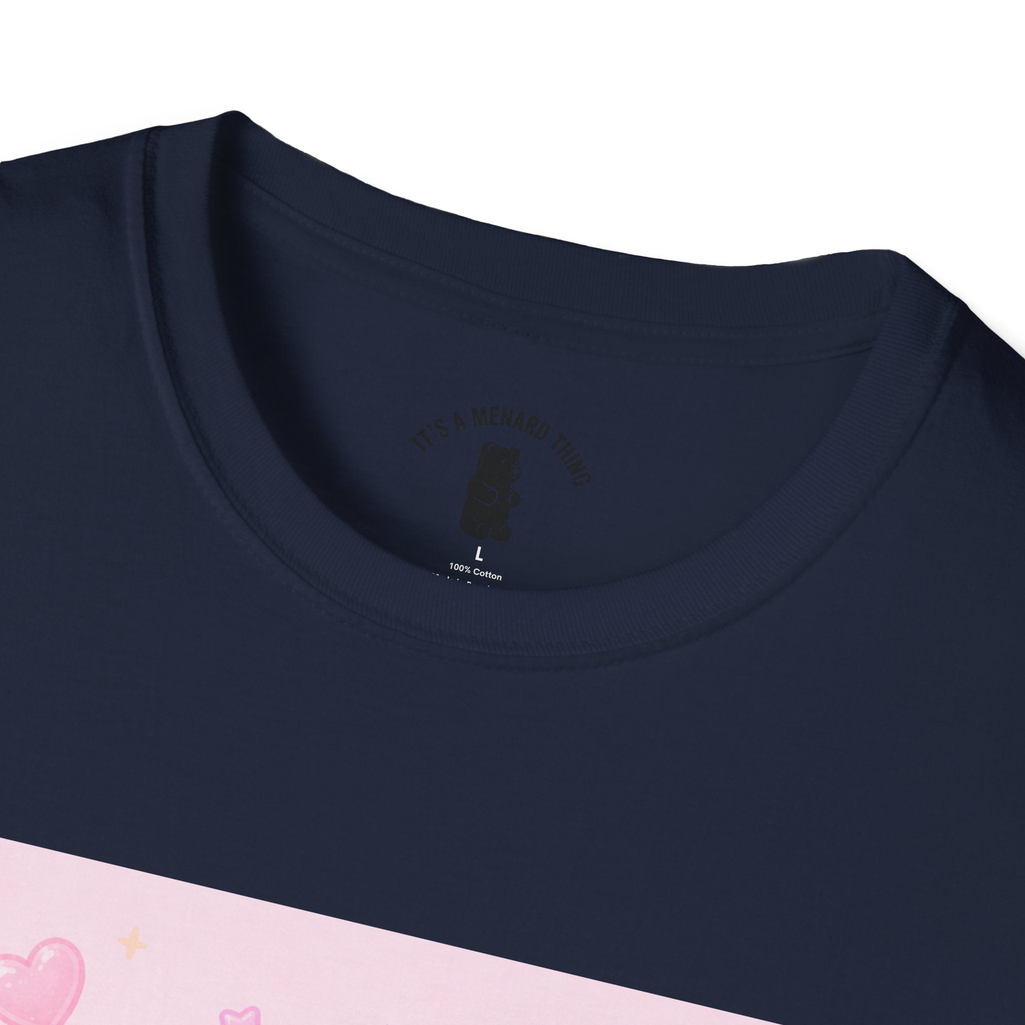 Vanilla Milkshake Gooey Gummy Cartoon T-Shirt — Pastel Aesthetic Tee
