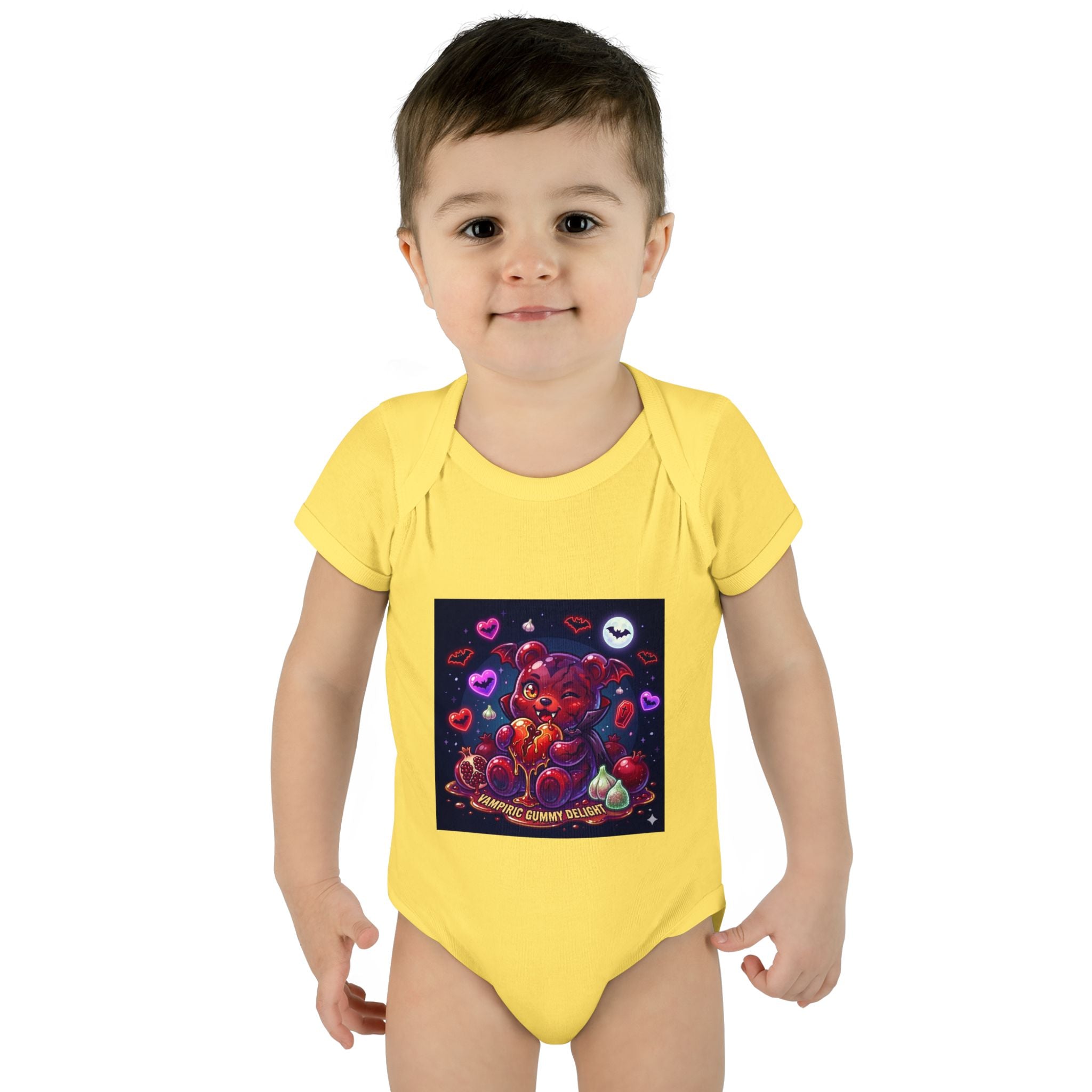 Baby Bodysuit - Cute Vampire Gooey Gummy Bear