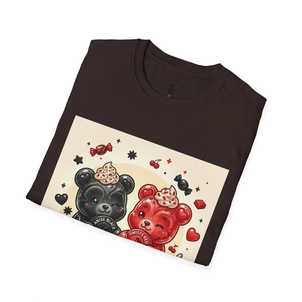Licorice Twins, Gooey Gummy bears — Kawaii Graphic T-Shirt