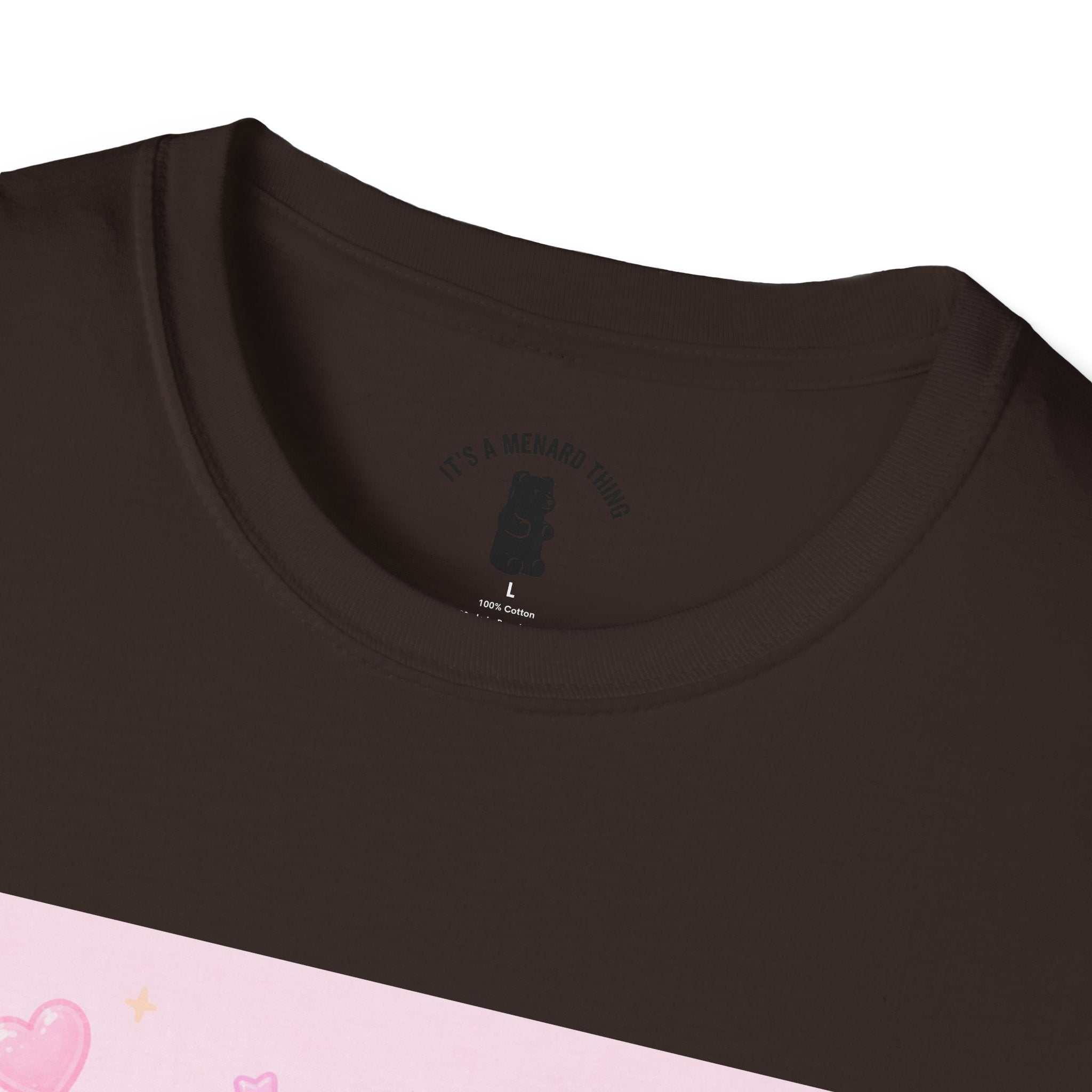 Vanilla Milkshake Gooey Gummy Cartoon T-Shirt — Pastel Aesthetic Tee