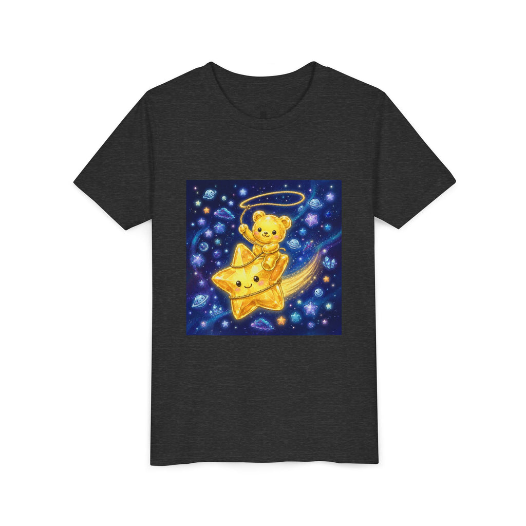 Rodeo, Giddy Up! Starlight Yellow Gooey Crystal Gummy Bear- Graphic T-Shirt