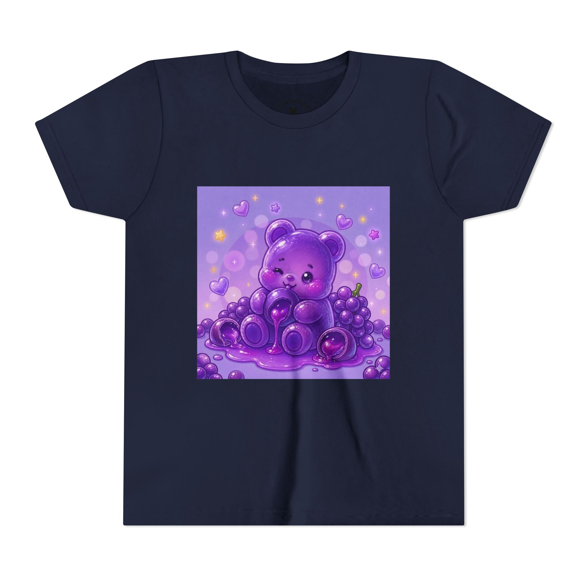 Gooey Grape Gummy Bear Cute Kids Shirt