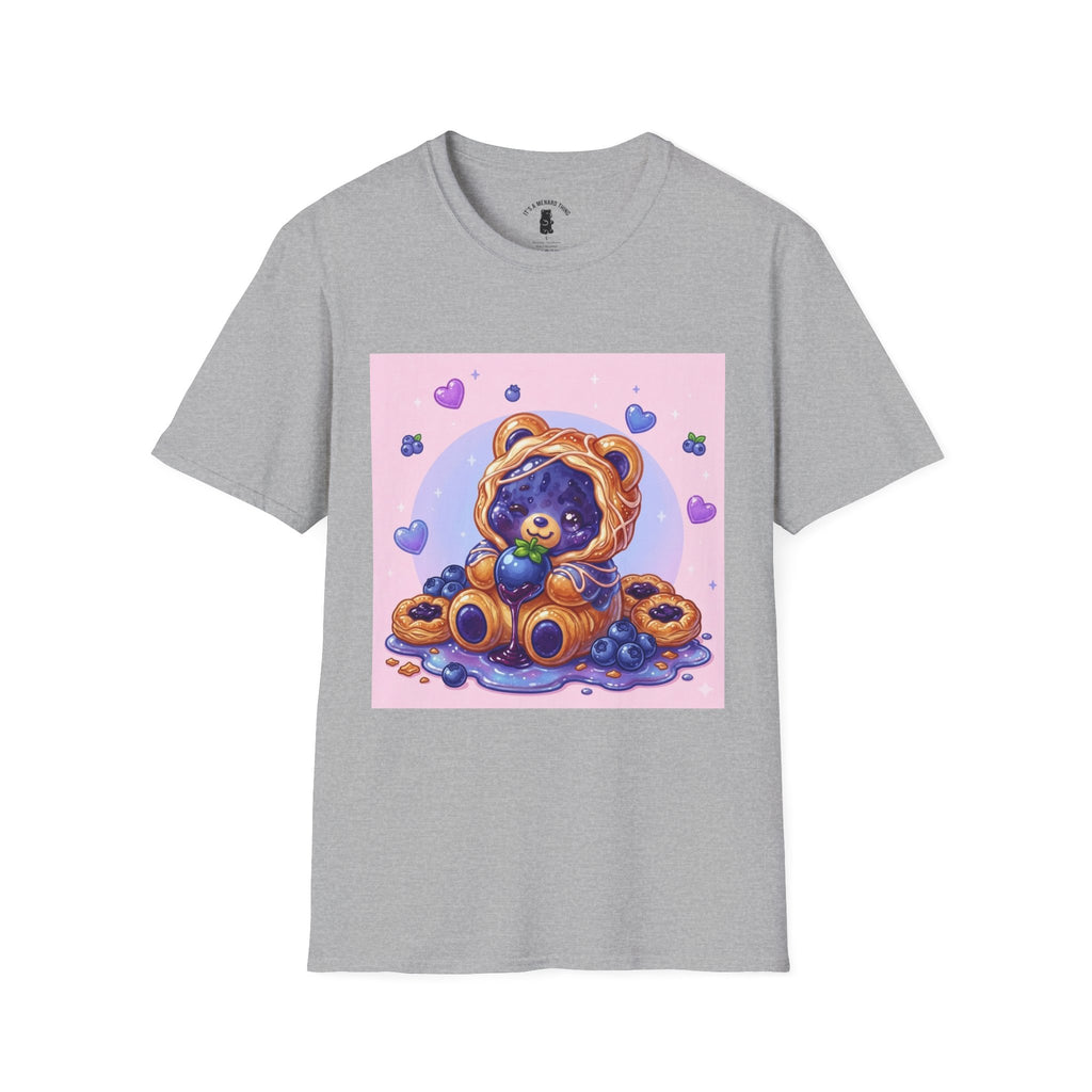 Blueberry Danish Gooey Gummy Bear— Cozy Cute Design