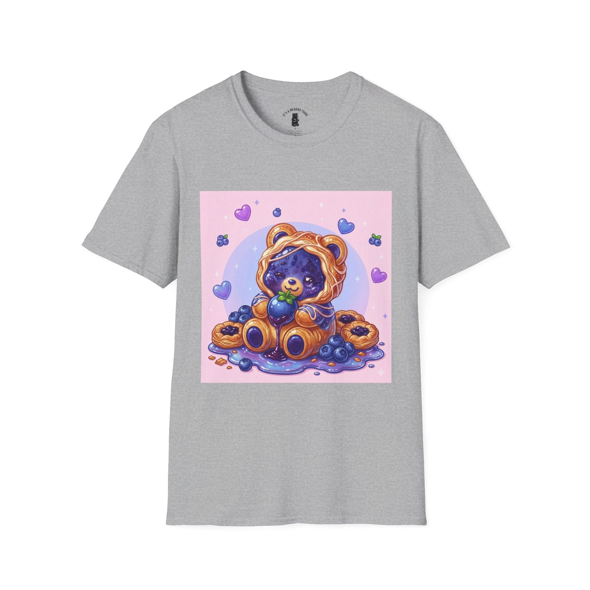 Blueberry Danish Gooey Gummy Bear— Cozy Cute Design