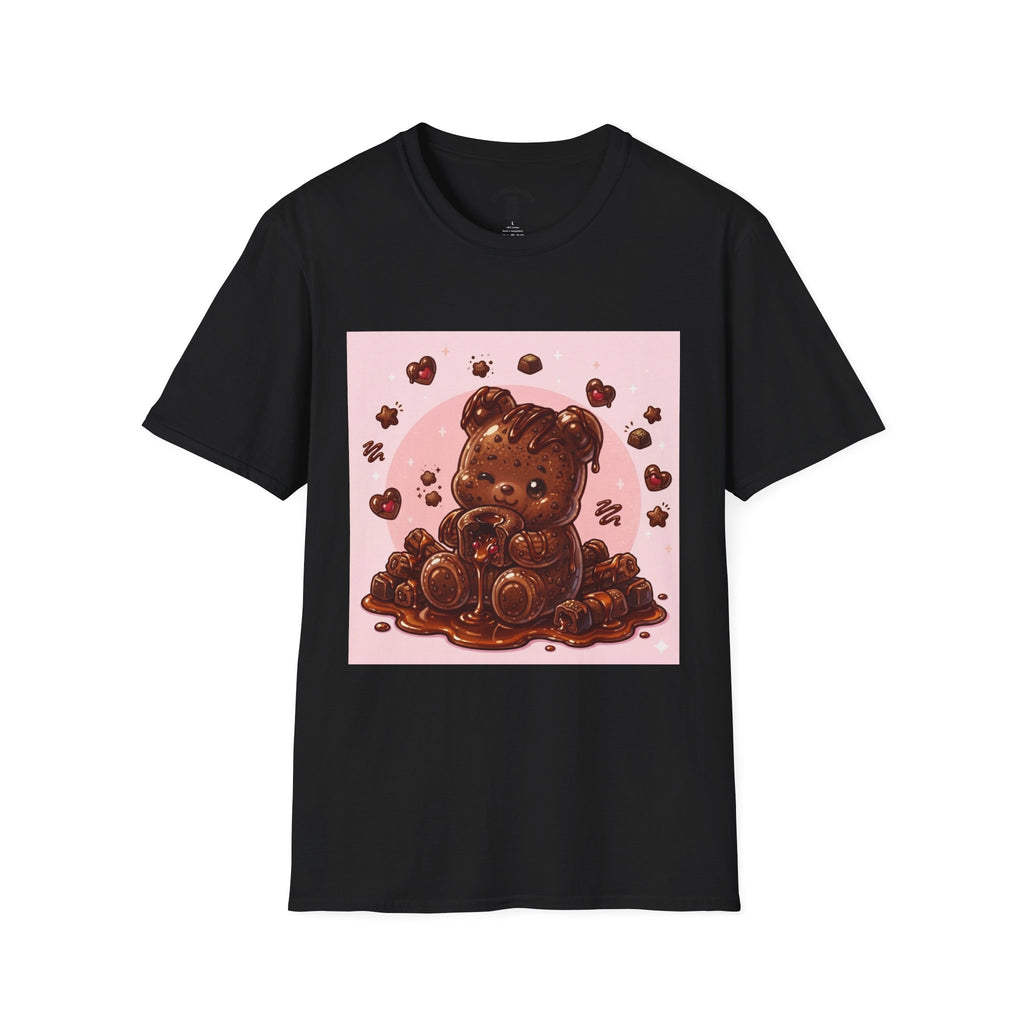 Chocolate Molten Lava Cake Gooey Gummy Bear — Cute Graphic Tee