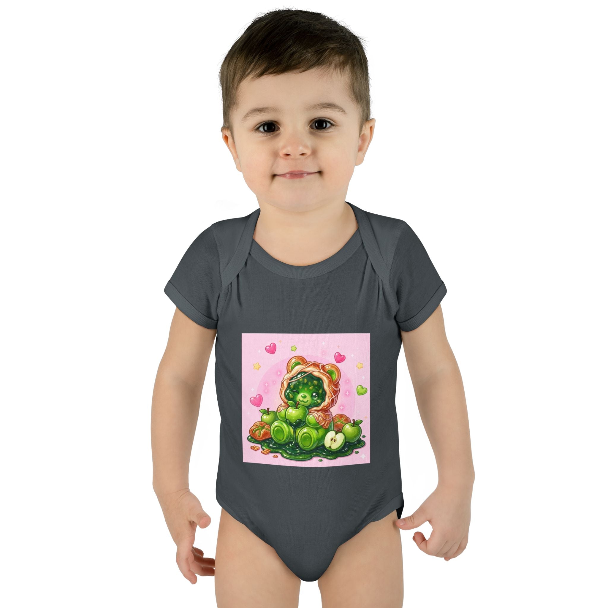 Green Apple Danish Gooey Gummy Bear in Puff PJs