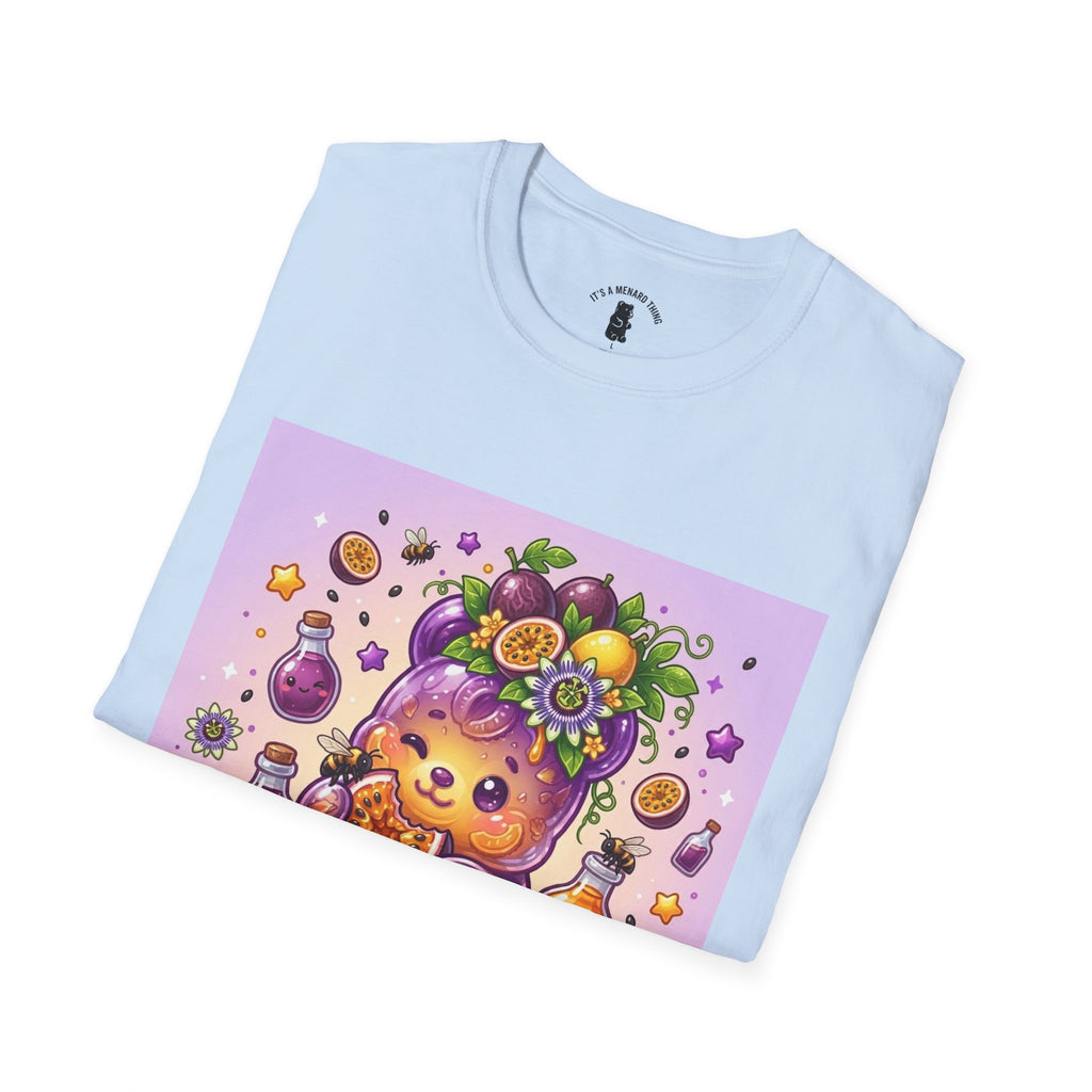 Passion Fruit, Exotic Gooey Gummy Bear— Cute Graphic T-Shirts